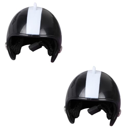 Beavorty 2 Stücke Hamster Spielzeug Helm Haustier Spielzeug Sicher Eisen Material Foto Prop Fördern Übung Unterhaltung von Beavorty