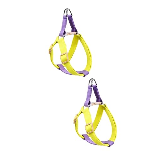 Beavorty 2 STK Hundegeschirr in Farbe Trageschlaufe für Welpen Hundeweste Straps laufweste Welpengeschirr Brustgurt für Haustiere Outdoor-Geschirr draussen Kabelbaum Polyesterband Beavorty 2 STK Hundegeschirr in Farbe Trageschlaufe für Welpen Hundeweste Straps laufweste Welpengeschirr Brustgurt für Haustiere Outdoor-Geschirr draussen Kabelbaum Polyesterband von Beavorty