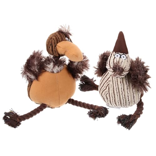 Beavorty 2stücke Crow-Form Kauspielzeug Für Hunde Kreatives Und Interaktives Molartoy Und Kaffee Für Beschäftigung Und Zahnpflege Von Haustieren Beavorty 2stücke Crow-Form Kauspielzeug Für Hunde Kreatives Und Interaktives Molartoy Und Kaffee Für Beschäftigung Und Zahnpflege Von Haustieren von Beavorty