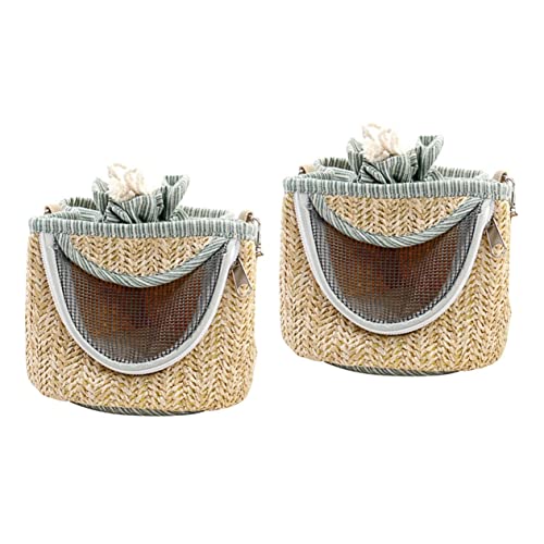 Beavorty 2 Stücke Meerschweinchen Träger Haustier Tasche Mit Mesh Hamster Träger Tasche Tier Reisetasche Tragbare Hängematte Für von Beavorty