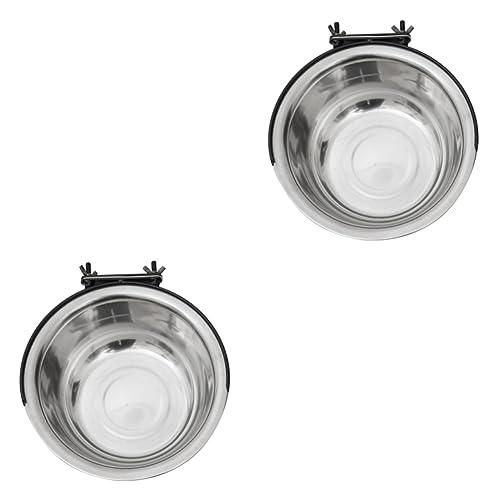 Beavorty 2 Welpenkäfige Wasserflasche Für Welpen Zusammenklappbare Wasserflaschen Coop- Aus Trinkender Vogel Vogelfutterbecher Rostfreier Vogel Schale Futternapf Beavorty 2 Welpenkäfige Wasserflasche Für Welpen Zusammenklappbare Wasserflaschen Coop- Aus Trinkender Vogel Vogelfutterbecher Rostfreier Vogel Schale Futternapf von Beavorty