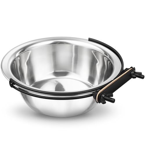 Beavorty 2-teiliges Futternapf-Set Für Haustiere 2 Größen Hundenapf Aus Edelstahl Hängender Wassernapf Für Hunde Katzen Vögel Papageien Futternapf Spülmaschinenfest Beavorty 2-teiliges Futternapf-Set Für Haustiere 2 Größen Hundenapf Aus Edelstahl Hängender Wassernapf Für Hunde Katzen Vögel Papageien Futternapf Spülmaschinenfest von Beavorty