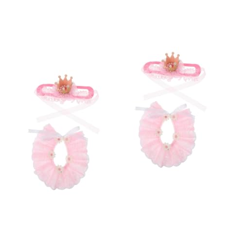 Beavorty 2 Sets Welpenhalsband Lätzchenhalsband Kätzchen Halskette Für Das Tägliche Leben Foto Beavorty 2 Sets Welpenhalsband Lätzchenhalsband Kätzchen Halskette Für Das Tägliche Leben Foto von Beavorty