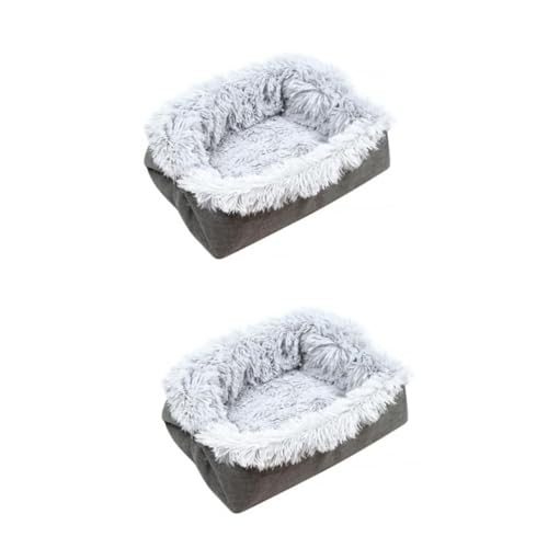 Beavorty 2 Stücke 2 1 Chic Katze Nest Bett Doppel Schicht Plüsch Haustier Bett Pad Bequem Für Indoor Katzen Hunde Welpen Beavorty 2 Stücke 2 1 Chic Katze Nest Bett Doppel Schicht Plüsch Haustier Bett Pad Bequem Für Indoor Katzen Hunde Welpen von Beavorty