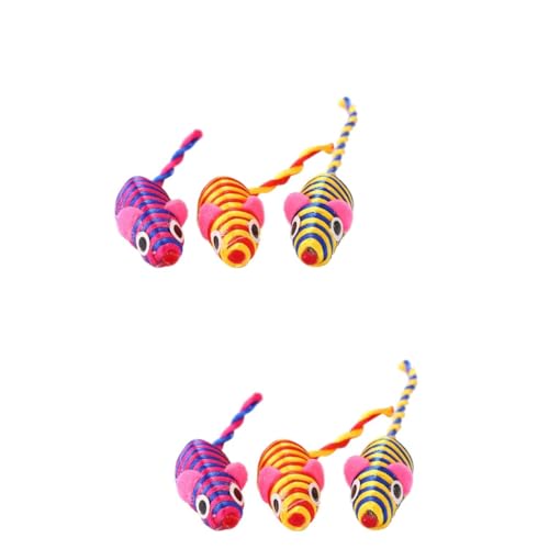 Beavorty 2 Sets Realistische Katzenspielzeug-mäuse Für Hauskatzen Interaktives Katzenspielzeug Plüsch-Teaser-mäuse Geistig-physisch Bunter 10 Stück * 2 Beavorty 2 Sets Realistische Katzenspielzeug-mäuse Für Hauskatzen Interaktives Katzenspielzeug Plüsch-Teaser-mäuse Geistig-physisch Bunter 10 Stück * 2 von Beavorty