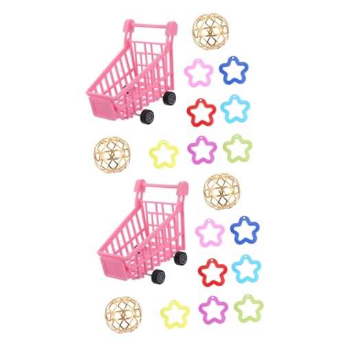 Beavorty 2 Sätze Papageien-trainingsspielzeug Vogel-aktivitätsspielzeug Interaktives Papageien-Spielzeug Vogel-einkaufswagen-Spielzeug-kit Puzzle 10 Stück * 2 Beavorty 2 Sätze Papageien-trainingsspielzeug Vogel-aktivitätsspielzeug Interaktives Papageien-Spielzeug Vogel-einkaufswagen-Spielzeug-kit Puzzle 10 Stück * 2 von Beavorty