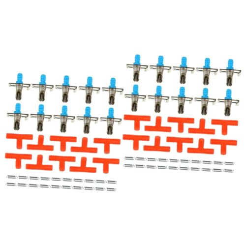 Beavorty 20 STK Wasserzufuhr Hasennippel Automatische Tränke Tränkeausrüstung Für Kaninchen Automatische Zuführung Plastik Kaninchenkäfig Automatischer Trinkbrunnen Rot von Beavorty