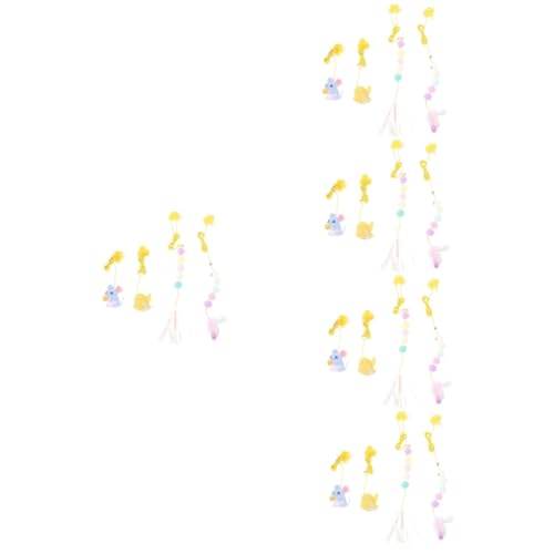 Beavorty 5 Sets Kätzchen-hängespielzeug Interaktives Katzenspielzeug Katzenseile Katzenkauspielzeug Selbstspielendes Neckzubehör 4 Stück * 5 Beavorty 5 Sets Kätzchen-hängespielzeug Interaktives Katzenspielzeug Katzenseile Katzenkauspielzeug Selbstspielendes Neckzubehör 4 Stück * 5 von Beavorty
