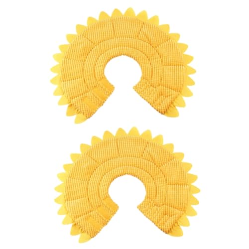 Beavorty 2 Stücke Elastische Hund Katze Kragen Sonnenblumen Muster Komfortable Für Verletzungen Bisse Hautausschläge Beavorty 2 Stücke Elastische Hund Katze Kragen Sonnenblumen Muster Komfortable Für Verletzungen Bisse Hautausschläge von Beavorty