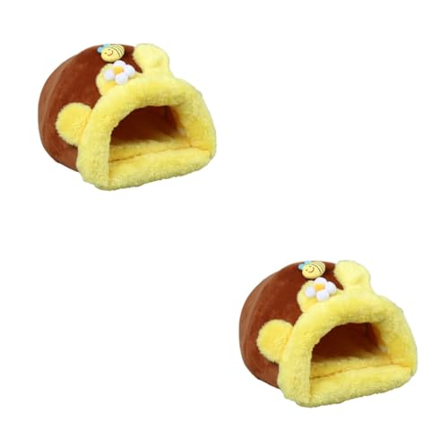 Beavorty 2St kleines hamsterbett Mini Hamsterbett Wintermatte für kleine Haustiere Kissen für Haustiere Haustier warm petg Käfig Hamsterhaus Haustier Winterhaus Eichhörnchen Chinchilla-Nest Beavorty 2St kleines hamsterbett Mini Hamsterbett Wintermatte für kleine Haustiere Kissen für Haustiere Haustier warm petg Käfig Hamsterhaus Haustier Winterhaus Eichhörnchen Chinchilla-Nest von Beavorty