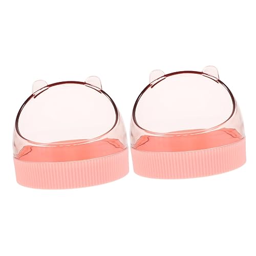 Beavorty 2st Futternapf Für Kleintiere Hase Wassernapf Hamsterzubehör Für Käfige Hamsterfutternapf Rattenzubehör Hamsterwasser Igelschale Rosa Speiseteller Acryl Haushalt Beavorty 2st Futternapf Für Kleintiere Hase Wassernapf Hamsterzubehör Für Käfige Hamsterfutternapf Rattenzubehör Hamsterwasser Igelschale Rosa Speiseteller Acryl Haushalt von Beavorty