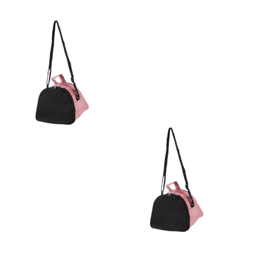 Beavorty 2 Stücke Haustier Träger Tragbare Hamster Tasche Meerschweinchen Träger Atmungsaktive Bunny Tasche Ratte Reise Träger Pet von Beavorty