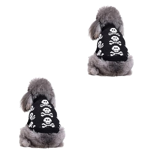 Beavorty 2St Hunde schal hundemantel Dog Costume hundekostüme hundebetten Hunde zubehör für Hunde dogbed Kleidung gestreifter Pulli Party-Hundetuch Hundepullover Haustier Knochen Beavorty 2St Hunde schal hundemantel Dog Costume hundekostüme hundebetten Hunde zubehör für Hunde dogbed Kleidung gestreifter Pulli Party-Hundetuch Hundepullover Haustier Knochen von Beavorty