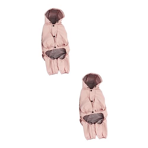 Beavorty 2 Stück Reflektierender Welpen-Regenmantel Hunde-Kapuzenmantel Großer Hunde-Regenmantel Haustier-Hund Bequemes Material Verarbeitung Beavorty 2 Stück Reflektierender Welpen-Regenmantel Hunde-Kapuzenmantel Großer Hunde-Regenmantel Haustier-Hund Bequemes Material Verarbeitung von Beavorty