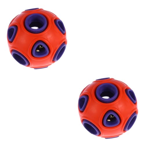 Beavorty 2 Stück Hundespielzeug Zum Apportieren Kauspielzeug Für Haustiere Und Welpen Runde Löcher Interaktives Trainingsspielzeug Für Fröhliche Spielsitzungen Beavorty 2 Stück Hundespielzeug Zum Apportieren Kauspielzeug Für Haustiere Und Welpen Runde Löcher Interaktives Trainingsspielzeug Für Fröhliche Spielsitzungen von Beavorty