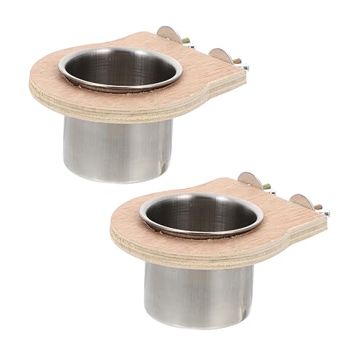 Beavorty 2St Wasserbecher Trog Sittich Wassernapf für Haustiere Trink Gläser Wassergläser Haustierzubehör Futtertrog für Papageien Lebensmittel Krippe Futternapf Zubringer Vogelfutter Beavorty 2St Wasserbecher Trog Sittich Wassernapf für Haustiere Trink Gläser Wassergläser Haustierzubehör Futtertrog für Papageien Lebensmittel Krippe Futternapf Zubringer Vogelfutter von Beavorty