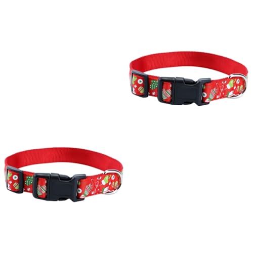 Beavorty 2 Stücke Benutzerdefinierte Haustier Kragen Hund Weihnachten Kragen Weihnachten Pet Supplies Größe S-XL Beavorty 2 Stücke Benutzerdefinierte Haustier Kragen Hund Weihnachten Kragen Weihnachten Pet Supplies Größe S-XL von Beavorty
