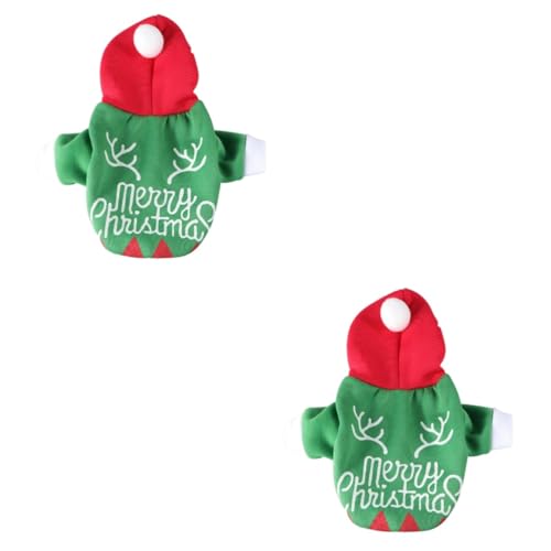 Beavorty 2stücke Weihnachtlicher Hundepullover Mit Glockendesign Festliche Kostüme Für Kleine Hunde Und Katzen Xs Grün Für Feiertage Und Fotoshootings Beavorty 2stücke Weihnachtlicher Hundepullover Mit Glockendesign Festliche Kostüme Für Kleine Hunde Und Katzen Xs Grün Für Feiertage Und Fotoshootings von Beavorty