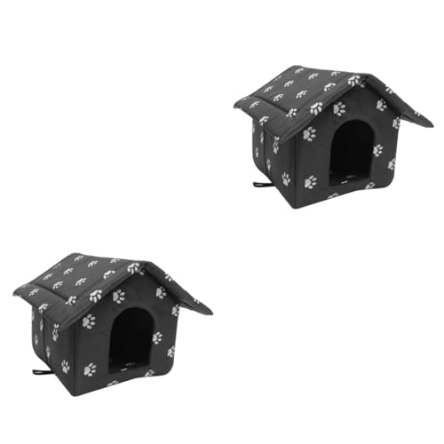 Beavorty 2 Stücke Outdoor Katze Nest Warme Pet Shelter Katze für Den Außenbereich für Katzen Hunde Beavorty 2 Stücke Outdoor Katze Nest Warme Pet Shelter Katze für Den Außenbereich für Katzen Hunde von Beavorty