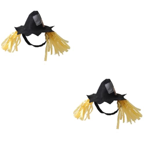 Beavorty 2 Stücke Halloween Hut Kappe Hund Katze Cosplay Zubehör Für Dress up Party von Beavorty