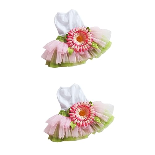 Beavorty 2 Stücke Sonnenblumen Floral Hund Kleid Rock Haustier Weste Shirts Robuste Hund Kleidung Größe S Beavorty 2 Stücke Sonnenblumen Floral Hund Kleid Rock Haustier Weste Shirts Robuste Hund Kleidung Größe S von Beavorty