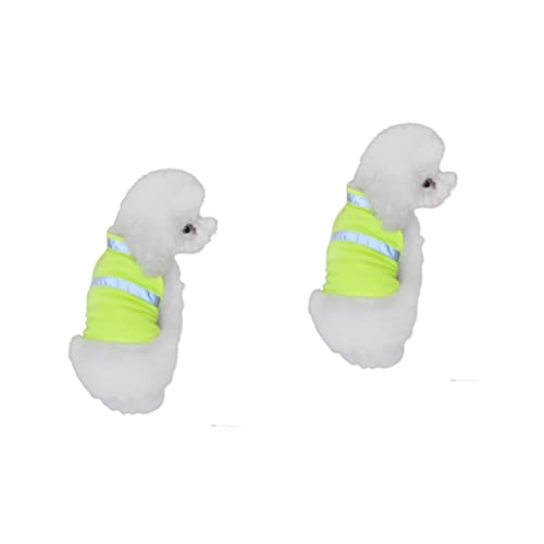 Beavorty 2st Hundeweste Reflektierende Ausrüstung Für Hunde Kleidung Für Kleine Hunde Gelbe Weste Welpen-Outfits Warnweste Hundegeschirr Orange Jacke Kleider Mittlerer Hund Arbeit Reflektor Beavorty 2st Hundeweste Reflektierende Ausrüstung Für Hunde Kleidung Für Kleine Hunde Gelbe Weste Welpen-Outfits Warnweste Hundegeschirr Orange Jacke Kleider Mittlerer Hund Arbeit Reflektor von Beavorty