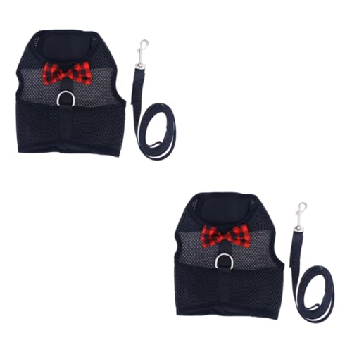 Beavorty 2st Hundegeschirr Weste Aus Weichem Mesh Joggingleine Haustierzubehör Hasengeschirr Atmungsaktive Netzweste Mesh-Outfits Frettchenkleidung Hasenkostü Eichhörnchen Kleines Haustier Beavorty 2st Hundegeschirr Weste Aus Weichem Mesh Joggingleine Haustierzubehör Hasengeschirr Atmungsaktive Netzweste Mesh-Outfits Frettchenkleidung Hasenkostü Eichhörnchen Kleines Haustier von Beavorty