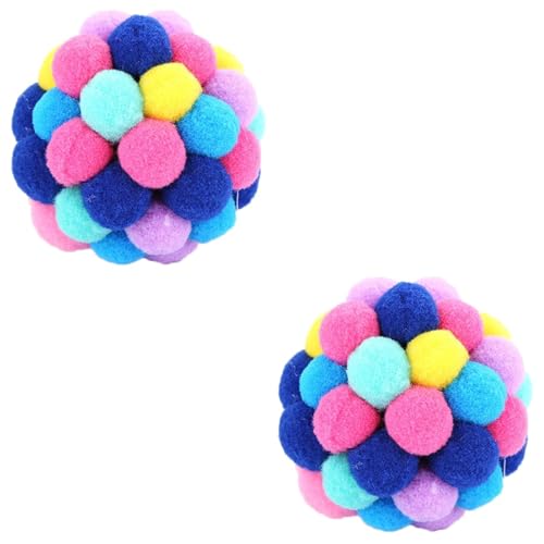 Beavorty 2St knete Spielzeug knetspielzeug lustige Katzenkugelglocken Katzenspielzeug Rasselspielzeugball für Katze Glockenkugeln die Katze die Klingel lustiger Katzenball Hüpfender Ball Beavorty 2St knete Spielzeug knetspielzeug lustige Katzenkugelglocken Katzenspielzeug Rasselspielzeugball für Katze Glockenkugeln die Katze die Klingel lustiger Katzenball Hüpfender Ball von Beavorty