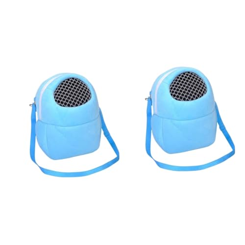 Beavorty 2 Stück Haustier-Rucksack Aus Baumwollnetz Bequem Und Atmungsaktiv Tragetasche Für Haustiere Meerschweinchen Chinchilla Beavorty 2 Stück Haustier-Rucksack Aus Baumwollnetz Bequem Und Atmungsaktiv Tragetasche Für Haustiere Meerschweinchen Chinchilla von Beavorty