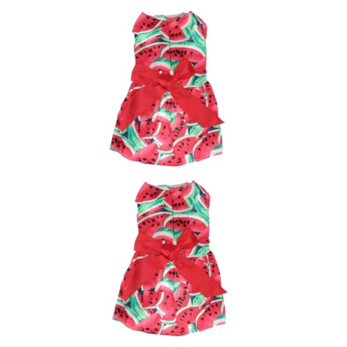 Beavorty 2St ärmellose Kleider schicke Kleider Welpen-Outfits Hemdkleid Tutu-Kleid für Hunde ärmelloses Kleid Kleidung Rock Sommerkleid für Hunde Haustier Hund Shirt Hündchen Beavorty 2St ärmellose Kleider schicke Kleider Welpen-Outfits Hemdkleid Tutu-Kleid für Hunde ärmelloses Kleid Kleidung Rock Sommerkleid für Hunde Haustier Hund Shirt Hündchen von Beavorty