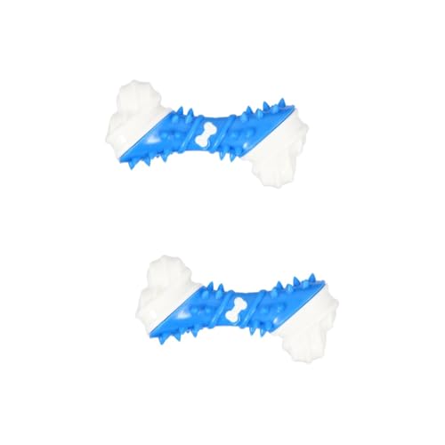 Beavorty 2 Stück Kauspielzeug Für Hunde Knochenform Backenzahnspielzeug Material Spaß Für Ihr Haustier Fördert Die Mundgesundheit Und Den Zahnungskomfort Beavorty 2 Stück Kauspielzeug Für Hunde Knochenform Backenzahnspielzeug Material Spaß Für Ihr Haustier Fördert Die Mundgesundheit Und Den Zahnungskomfort von Beavorty