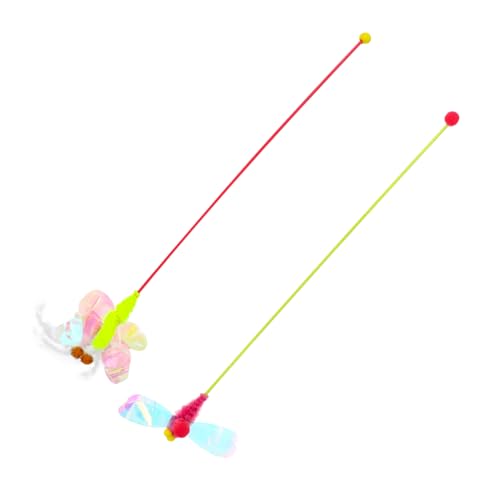 Beavorty 2stücke Interaktive Katzenspielzeuge Lustige Katzenangel Mit Federn Und Karottenmotiv Fördert Spiel Bewegung Und Bindung Zu Ihrem Haustier Für Aktive Katzen Und Kätzchen Beavorty 2stücke Interaktive Katzenspielzeuge Lustige Katzenangel Mit Federn Und Karottenmotiv Fördert Spiel Bewegung Und Bindung Zu Ihrem Haustier Für Aktive Katzen Und Kätzchen von Beavorty