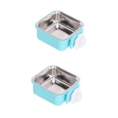 Beavorty 2 Stück Futternäpfe Für Haustiere Wasserspender Rostfreier Hundenapf Sicher Hängend Fester Futterkäfig Leicht Zu Reinigen Und Zu Zerlegen Beavorty 2 Stück Futternäpfe Für Haustiere Wasserspender Rostfreier Hundenapf Sicher Hängend Fester Futterkäfig Leicht Zu Reinigen Und Zu Zerlegen von Beavorty