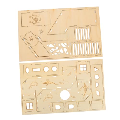 Beavorty Hamsterspielzeug Aus Natürlichem Holz 2-teiliges Tunnel-treppen-brücken-Set Für Die Bewegung Und Von Haustieren Beavorty Hamsterspielzeug Aus Natürlichem Holz 2-teiliges Tunnel-treppen-brücken-Set Für Die Bewegung Und Von Haustieren von Beavorty