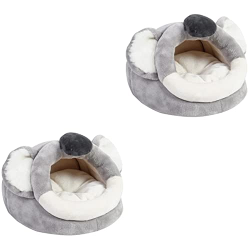 Beavorty 2St Hamsternest Kaninchenspielzeug meerschweinchen Bett Hasenspielzeug Spielzeuge Igel Winternest Cartoon-Hamsterbett Chihuahua Haustierbett Produkte für kleine Haustiere Zubehör Beavorty 2St Hamsternest Kaninchenspielzeug meerschweinchen Bett Hasenspielzeug Spielzeuge Igel Winternest Cartoon-Hamsterbett Chihuahua Haustierbett Produkte für kleine Haustiere Zubehör von Beavorty