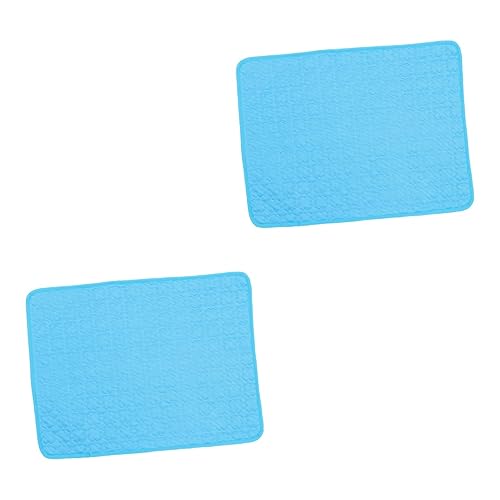 Beavorty 2 Stücke Selbst Kühl Matte Für Haustiere Tragbare Hund Kühl Decke Waschbar Seide Pad Für Kiste Beavorty 2 Stücke Selbst Kühl Matte Für Haustiere Tragbare Hund Kühl Decke Waschbar Seide Pad Für Kiste von Beavorty