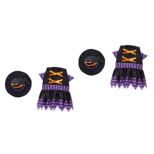Beavorty 2 Stücke Lustige Haustier Hund Halloween Outfit Dauerhafte Kostüm Komfortable Party Hund Kleidung Beavorty 2 Stücke Lustige Haustier Hund Halloween Outfit Dauerhafte Kostüm Komfortable Party Hund Kleidung von Beavorty