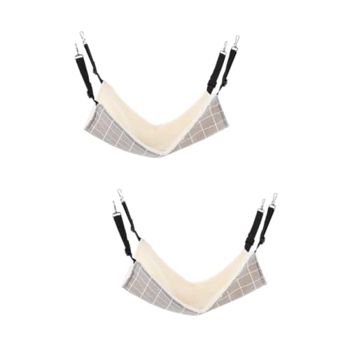 Beavorty 2 Stücke Katzen Layered Pet Hängematte Atmungsaktiv Hängen Katze Bett Isomatte für Katzen Hasen Welpen Beavorty 2 Stücke Katzen Layered Pet Hängematte Atmungsaktiv Hängen Katze Bett Isomatte für Katzen Hasen Welpen von Beavorty
