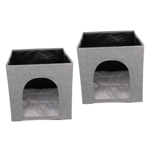 Beavorty 2st Katzennest Kühlender Hund Katzenhauszimmer Tragbare Hundehütte Katze Schlafplatz Welpenzelte Tragbares Hundezelt Katzenversteck Katzenzelt Drinnen Leinen- Käfig Reisen Hase Beavorty 2st Katzennest Kühlender Hund Katzenhauszimmer Tragbare Hundehütte Katze Schlafplatz Welpenzelte Tragbares Hundezelt Katzenversteck Katzenzelt Drinnen Leinen- Käfig Reisen Hase von Beavorty