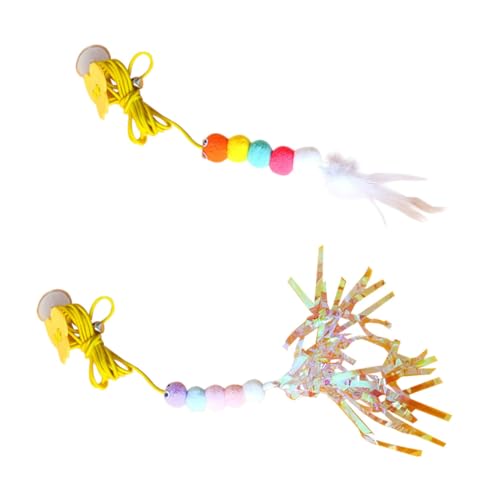 Beavorty 2stücke Katzenangel Spielzeug Mit Elastischem Seil Interaktive Katzenspielzeuge Für Selbstunterhaltsame Kätzchen Installieren Fördert Gesundheit Und Spielspaß Beavorty 2stücke Katzenangel Spielzeug Mit Elastischem Seil Interaktive Katzenspielzeuge Für Selbstunterhaltsame Kätzchen Installieren Fördert Gesundheit Und Spielspaß von Beavorty