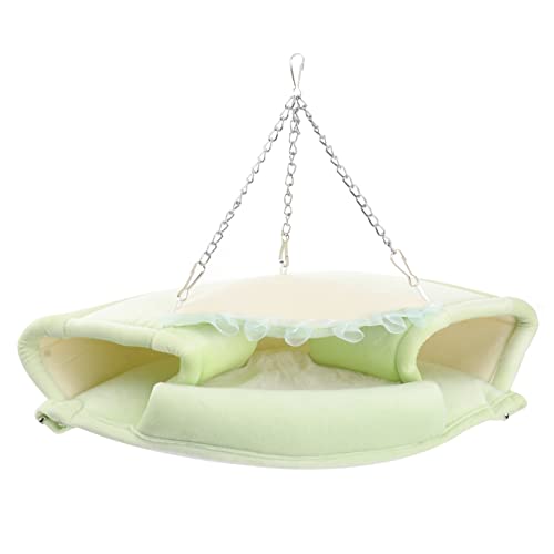 Beavorty 2 Stücke Stilvolle Pet Hängematte Bett Für Hamster Eichhörnchen Hängen Wiege Käfig Zubehör Warme Tunnel Bett Größe von Beavorty