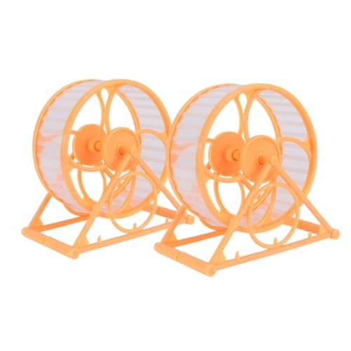 Beavorty 2er-Pack Hamsterspielzeug Zwerghamster-übungsrad Stilles Stummrad für Haustiere Beavorty 2er-Pack Hamsterspielzeug Zwerghamster-übungsrad Stilles Stummrad für Haustiere von Beavorty