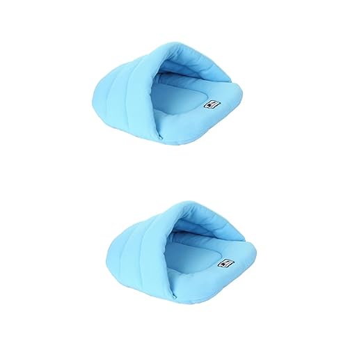 Beavorty 2 Stücke Haustier Bett Matte Hund Katze Bett Gemütliche Nest Pad Baumwolle-gepolsterte Kissen Für Welpen Kätzchen Meerschweinchen Komfortable Höhle Himmel Beavorty 2 Stücke Haustier Bett Matte Hund Katze Bett Gemütliche Nest Pad Baumwolle-gepolsterte Kissen Für Welpen Kätzchen Meerschweinchen Komfortable Höhle Himmel von Beavorty
