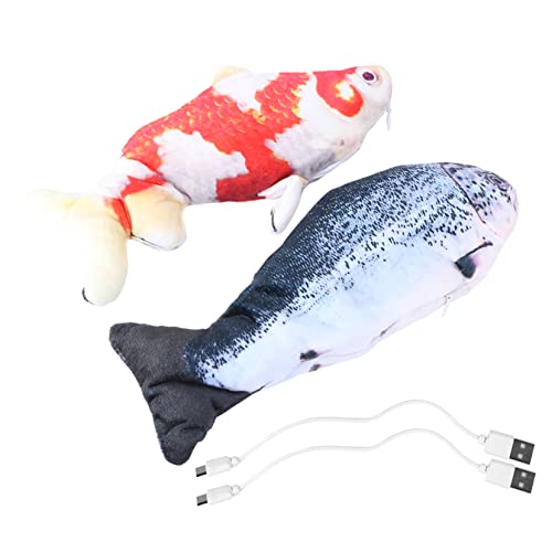 Beavorty Lebendiges Spielzeug Mit Interaktivem Plüschfischspielzeug Für Katzen Realistische Fischform Haustierspielzeug Beavorty Lebendiges Spielzeug Mit Interaktivem Plüschfischspielzeug Für Katzen Realistische Fischform Haustierspielzeug von Beavorty