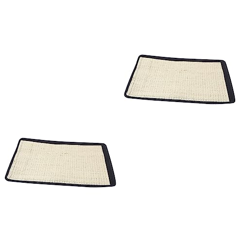 Beavorty 2St Katze kratzmatte katzenkratzmatte Kratzbrett für Katzen Sisal Kratzbrett Kratzmatte für Katzen Bodenfilter Katze Kratzer pad Kratzspielzeug für Katzen Möbel Gamaschen Beavorty 2St Katze kratzmatte katzenkratzmatte Kratzbrett für Katzen Sisal Kratzbrett Kratzmatte für Katzen Bodenfilter Katze Kratzer pad Kratzspielzeug für Katzen Möbel Gamaschen von Beavorty