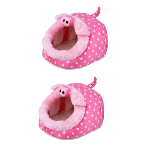 Beavorty 2 Stücke Mini Haustier Bett Warmes Nest Für Hamster//eichhörnchen//ratten Form Komfortable Material Bett Beavorty 2 Stücke Mini Haustier Bett Warmes Nest Für Hamster//eichhörnchen//ratten Form Komfortable Material Bett von Beavorty