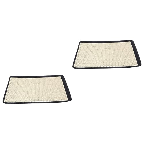 Beavorty 2 Stücke Katze Scratcher Spielzeug Sisal Scratch Matte Größe Pet Liefert Möbel Beavorty 2 Stücke Katze Scratcher Spielzeug Sisal Scratch Matte Größe Pet Liefert Möbel von Beavorty