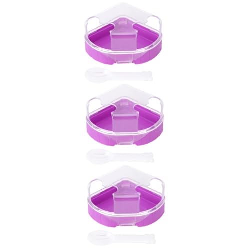 Beavorty 3 STK Badezimmerhaus für kleine Tiere Sandbadbehälter für Hamster Prinzessin Aquarium Ecke Sandbad töpfchen Haustierzubehör Hamsterkäfig groß Hase Wanne Liebhaber Beavorty 3 STK Badezimmerhaus für kleine Tiere Sandbadbehälter für Hamster Prinzessin Aquarium Ecke Sandbad töpfchen Haustierzubehör Hamsterkäfig groß Hase Wanne Liebhaber von Beavorty