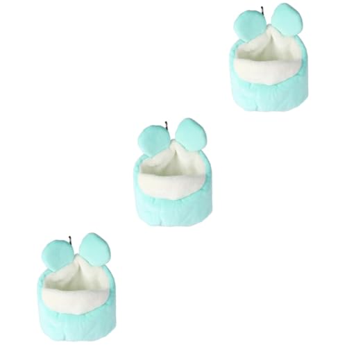 Beavorty 3 Stücke Gemütliche Hamster Bett Meerschweinchen Nest Bett Tunnel Haustier Warme Schlaf Höhle Beavorty 3 Stücke Gemütliche Hamster Bett Meerschweinchen Nest Bett Tunnel Haustier Warme Schlaf Höhle von Beavorty