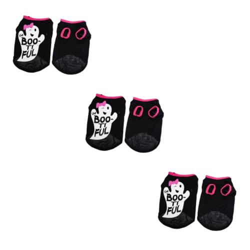 Beavorty 3stücke Halloween Hundekostüm Mit Süßem Druck Atmungsaktive Pet Clothes Für Halloween Und Weihnachten Für Und Fotografie Beavorty 3stücke Halloween Hundekostüm Mit Süßem Druck Atmungsaktive Pet Clothes Für Halloween Und Weihnachten Für Und Fotografie von Beavorty